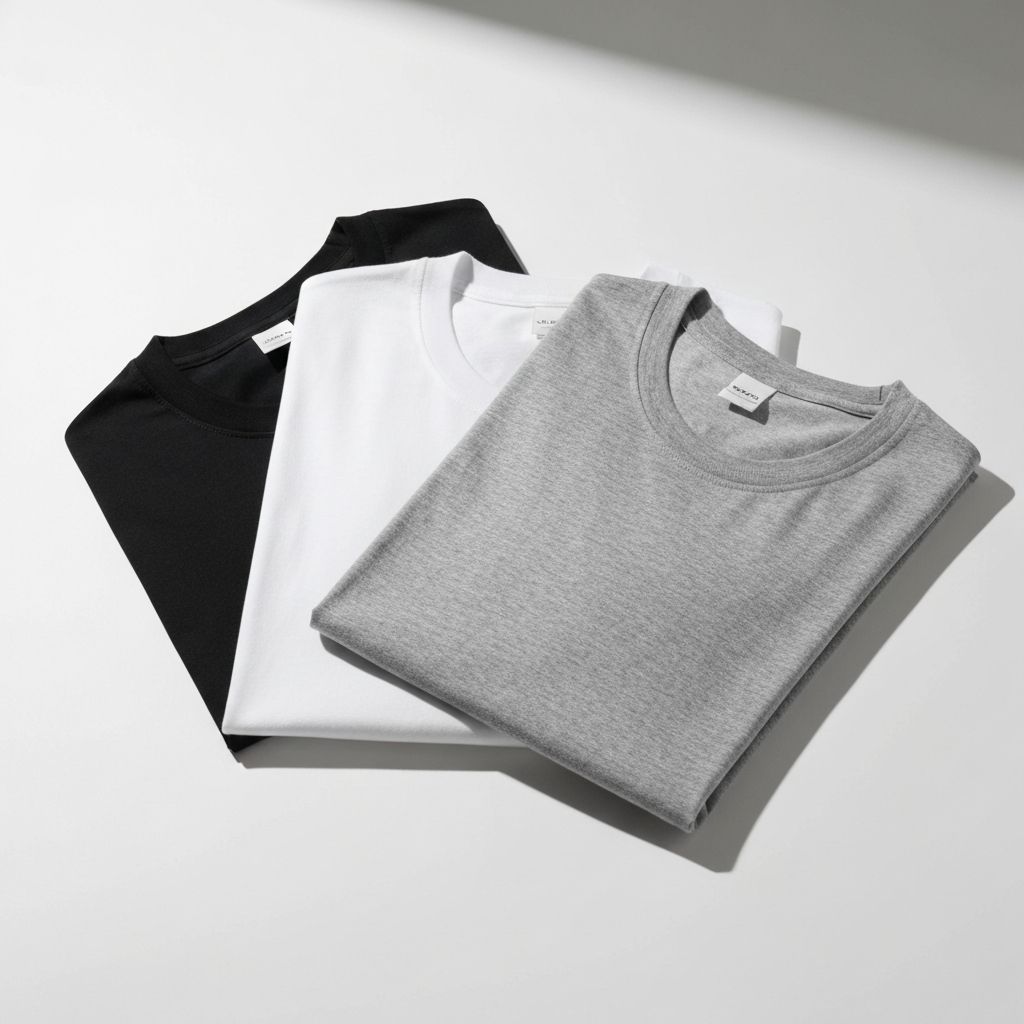 Pack de 3 camisetas básicas premium